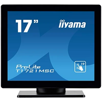 Abbildung von iiyama Prolite T1721MSC B1 43 cm 17&quot; LED Monitor SXGA 10 Punkt Multitouch kapazitiv VGA DVI IP3 schwarz