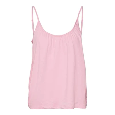 Abbildung von VERO MODA Women&#039;s VMLUNA Singlet NOOS Top, Bonbon,M