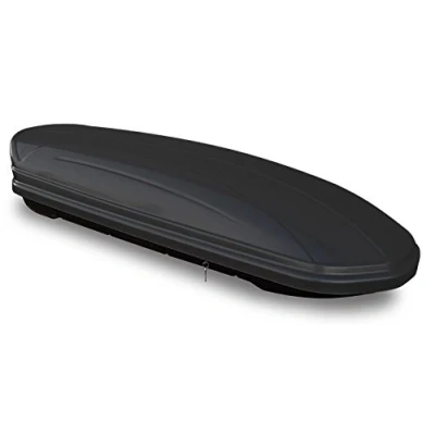 Abbildung von Dachbox VDP MAA320 schwarz matt Auto Dachkoffer abschließbar 320 Liter