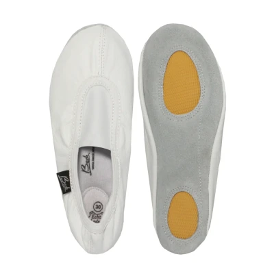 Abbildung von Beck Basic Klassischer Ballerina für Kinder, Größe: 29, White Schuhe