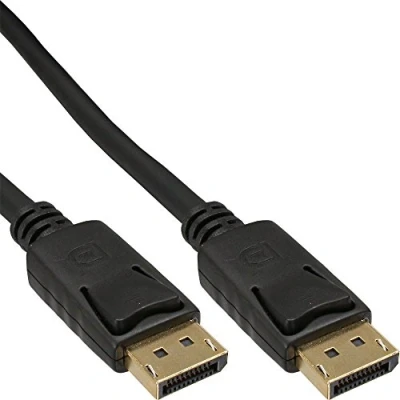 Abbildung von InLine DisplayPort Kabel 5.0 m, vergoldete Kontakte, schwarz