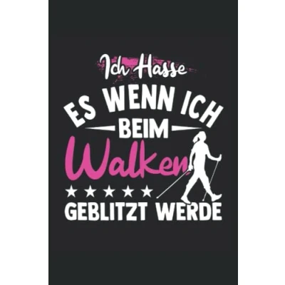 Abbildung von Nordic Walking Damen: Notizbuch Tagebuch DIN A5 Liniert 120 Seiten