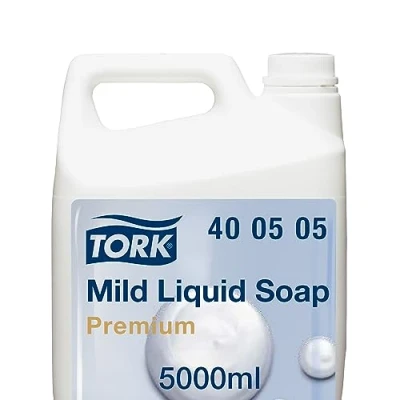 Abbildung von Tork luxuriöse 3‑in‑1 Hair &amp; Body Duschcreme S4, Argan Vanille Duft, 6 x 1000ml, 424661