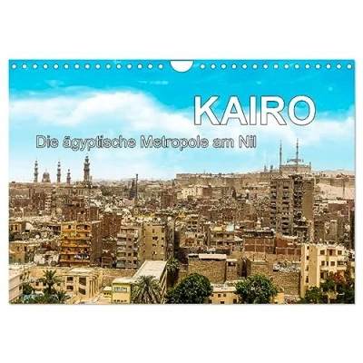 Abbildung von KAIRO Die ägyptische Metropole am Nil (Wandkalender 2025 DIN A4 quer), CALVENDO Monatskalender