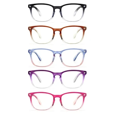 Abbildung von CCVOO Lesebrillen Damen Herren mit blaulichtfilter Augenoptik Brille Lesehilfe für