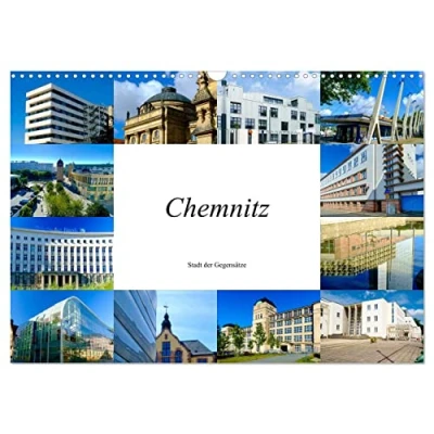 Abbildung von Chemnitz Stadt der Gegensätze (Wandkalender 2025 DIN A3 quer), CALVENDO Monatskalender