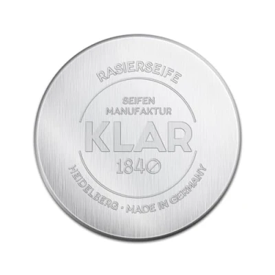Abbildung von Klar Seifen Rasierseife Sandelholz 110g, geeignet für normale Haut, Duft holzig warm, wiederbefüllbar 11168