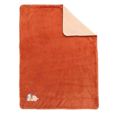 Abbildung von Nattou Schmusedecke Supersoft Hund Jim, 75 x 100 cm, Jim und Bob, Orange