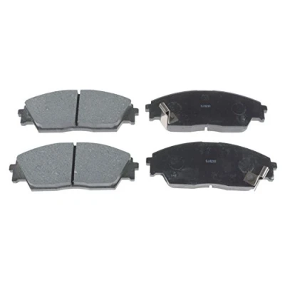Abbildung von BLUE PRINT ADH24218 Bremsbelagsatz Vorderachse mit akustischer Verschleißwarnung HONDA: CRX 2, CIVIC 4 Hatchback, PRELUDE 3