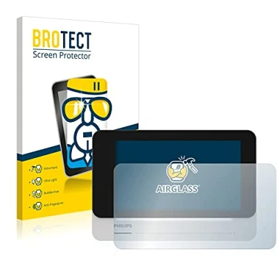 Abbildung von BROTECT Schutzglas für Philips WelcomeEye Connect Schutzfolie Panzer Folie Glas [Extrem Kratzfest 9H, Anti Fingerprint, Ultra Transparent]