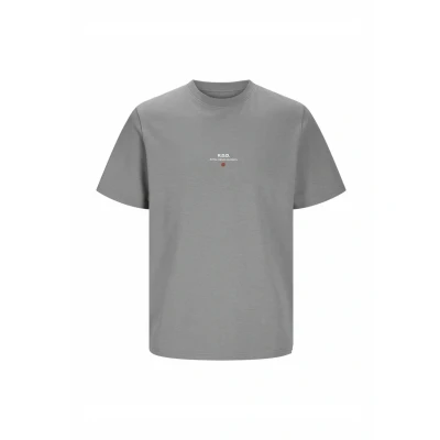 Abbildung von R.D.D. Royal Denim Division Tshirt basic, Herren, Größe: Small, Gray flannel