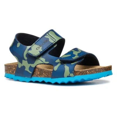 Abbildung von Geox Trekkingsandale für Kinder, Größe: 25, Navy dark azure Schuhe