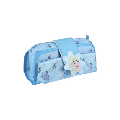 Abbildung von Disney Frozen Federmäppchen für Kinder, Größe: One Size, Hellblau