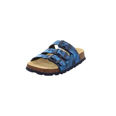 Abbildung von Superfit Fussbettpantoffel 1 800113 Hausschuh, BLAU/Mehrfarbig 8110, 32 EU
