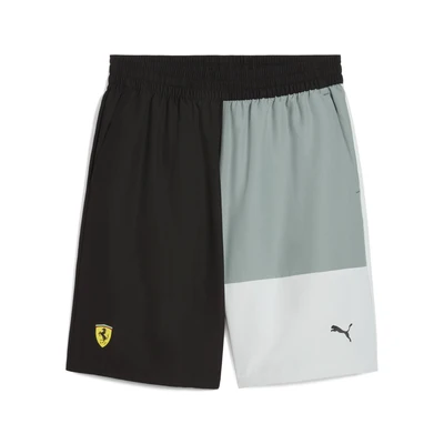 Abbildung von Puma Scuderia Ferrari RACE Lifestyle Shorts, Herren, Größe: Small, Green moon