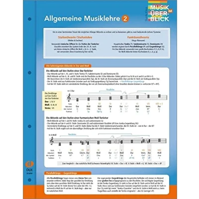 Abbildung von Allgemeine Musiklehre 2: aus der Reihe &quot;Musik im Überblick&quot;
