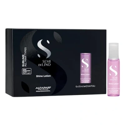 Abbildung von Alfaparf Milano Semi Di Lino Shine Lotion 12x13 ml