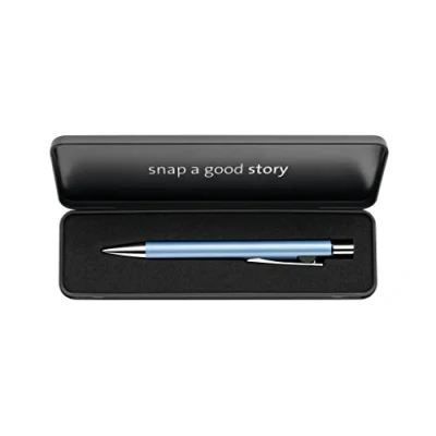 Abbildung von Pelikan Kugelschreiber Snap K10 im Metalletui, Frosted Blue, 1 Stück, 821278