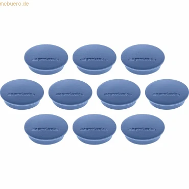 Abbildung von Magnetoplan Magnet Discofix Junior 1662114 34mm dunkelblau 10 Stück
