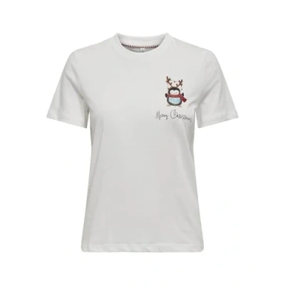 Abbildung von ONLY Kurzarmshirt ONLKITA LIFE REG S/S TOP BOX XMAS JRS