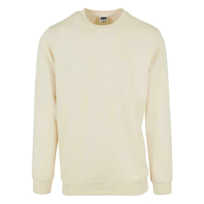 Abbildung von Urban Classics Basic Sweatshirt, Herren, Größe: Small, Whitesand