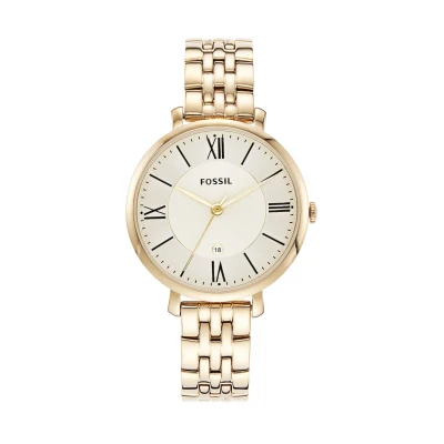 Abbildung von Fossil Jacqueline Uhr goldcoloured, Damen, Größe: One Size, Gold coloured