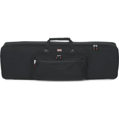 Abbildung von Gator Cases Gepolstertes Keyboard Gigbag; passend für schlanke 88 Tasten Keyboards, schwarz (GKB SLIM)