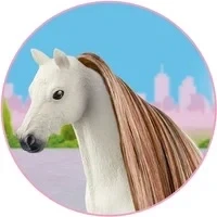 Abbildung von Schleich® Spielfigur HORSE CLUB SOFIA’S BEAUTIES, Haare für Horses, Brown Gold (42653), Zubehör die Schleich Beauty Horses
