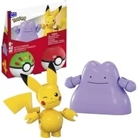 Abbildung von MEGA Pokémon 2er Pokéball Set Pikachu und Ditto, Konstruktionsspielzeug