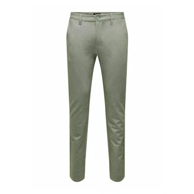 Abbildung von ONLY &amp; SONS Herren Chino Hose ONSMARK 0209 Slim Fit Olive W27 W38 Stretch, Größe:29W / 30L, Farbe:Olive Night 22026326