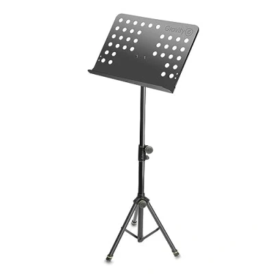 Abbildung von Gravity Notenständer schwarz, GNS411, adjustable height
