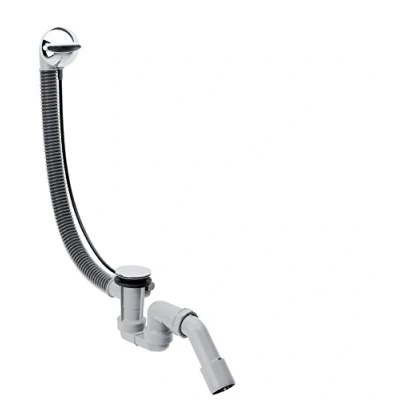 Abbildung von hansgrohe Ab und Überlaufgarnitur, für Normal Duschwannen, chrom