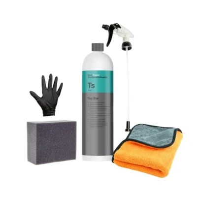 Abbildung von Veteranicar Koch Chemie Top Star 1,0L Kunststoffpflege Milch Set (5 Teilig)