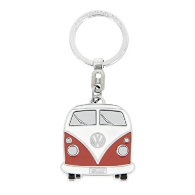 Abbildung von VW Collection by Brisa Volkswagen T1 Bulli BUS IN Geschenkdose Schlüsselanhänger, Größe: One Size, Orange
