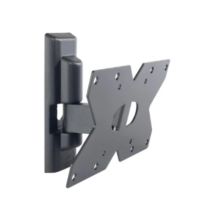 Abbildung von Meliconi CME ETR120, TV Wandhalterung, Neigbare Halterung, Flachbildschirmhalterung von 14&quot; bis 32&quot;, VESA 75 100 200x100, Belastbarkeit 20 Kg, Made in Italy, Schwarz