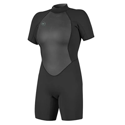 Abbildung von O&#039;Neill Damen Women&#039;s Reactor Ii 2mm Back Zip Spring Wetsuit, Schwarz, 16 EU