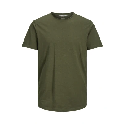 Abbildung von Jack &amp; Jones Jjebasher TEE O NECK Tshirt basic, Herren, Größe: XS, Forest night
