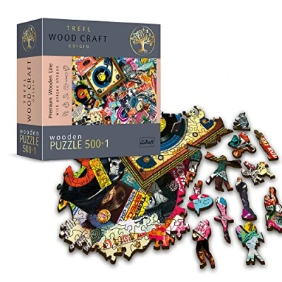 Abbildung von Trefl Puzzle 20179 Wood Craft Schätze auf dem Dachboden 500+1 Teile, 500 Puzzleteile, Made in Europe