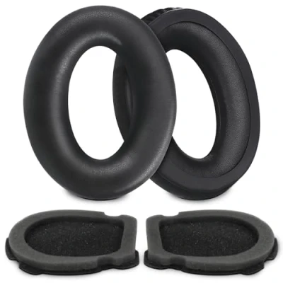 Abbildung von A20 Ersatz Ohrpolster, Kopfhörer Zubehör, kompatibel mit Bose Aviation Headset X A10 A20, Kissen, Ohrmuscheln, Muffs, Bezüge