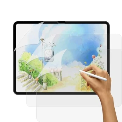 Abbildung von [3 Stück] Like Matt Papier Folie für iPad Pro 11&quot; M4 2024 (A2836/A2837/A3006), [Blendfreiem] PET Gefühl schutzfolie zum Zeichnen, Schreiben, Skizzieren