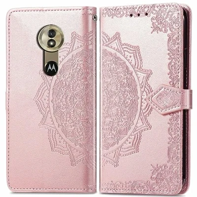 Abbildung von BIIULHCI Hülle für Motorola Moto G6 Play,Klappbar Leder Tasche Case Cover,Handyhülle Play Kartenfach Standfunktion Schutzhülle Klapphülle Lederhülle