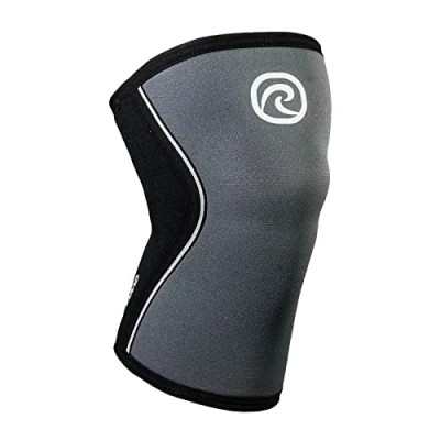 Abbildung von Rehband Kniebandage Kraftsport, Kniestütze für Cross Fit &amp; schweres Training, Knee Sleeve aus 5 mm Neopren, in vielen Farben Größen, Unisex