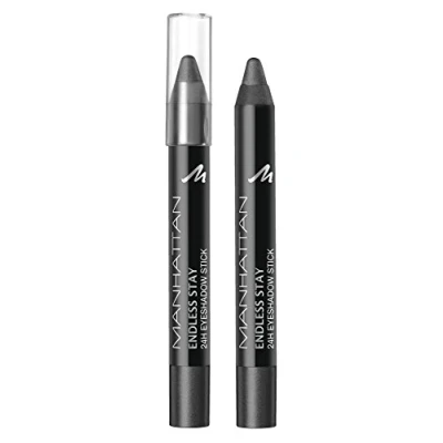 Abbildung von Manhattan Endless Stay 24h Eyeshadow Stick, 035, Mysterious Grey, 3er Pack(3 x 3.25 ml)