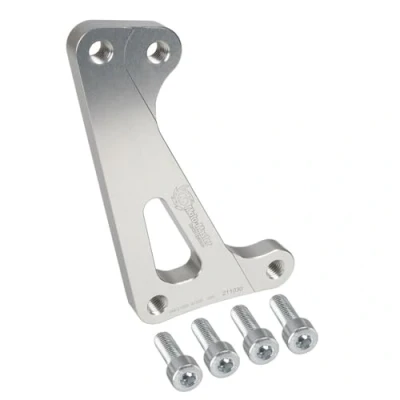 Abbildung von Moto Master Bremssattelhalter/Adapter Flame Supermoto Racing Silber