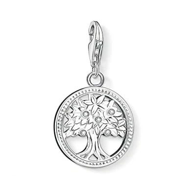 Abbildung von THOMAS SABO Charm Einhänger Lebensbaum, 1303 051 14, mit Zirkonia (synth)
