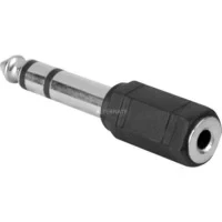Abbildung von goobay Klinkenstecker Audio Adapter 6,35 mm zu 3,5 (Bulk)