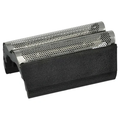 Abbildung von vhbw Doppelscherfolie kompatibel mit Braun 5586 Elektrorasierer + Rahmen, silber/dunkelgrau