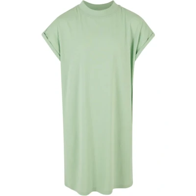 Abbildung von Urban Classics Turtle Extended Shoulder Jerseykleid für Kinder, Größe: 122/128, Vintagegreen