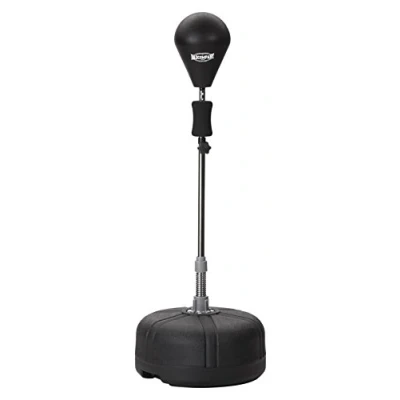 Abbildung von Bad Company Punchingball Boxstand I Höhenverstellbarer Standbox Trainer inkl. Boxbirne BCA 76
