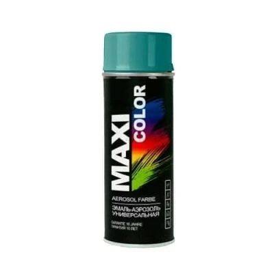 Abbildung von MAXI COLOR NEW QUALITY Sprühlack Lackspray Glanz 400ml Universelle spray Nitro zellulose Farbe schnell trocknender Sprühfarbe (RAL 6033 Minttürkis glänzend)